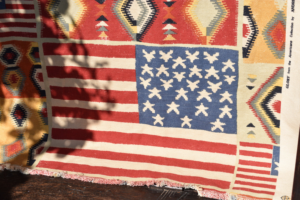 Andrew Martin “Glory” Americana Collection Throw, 44 × 60"