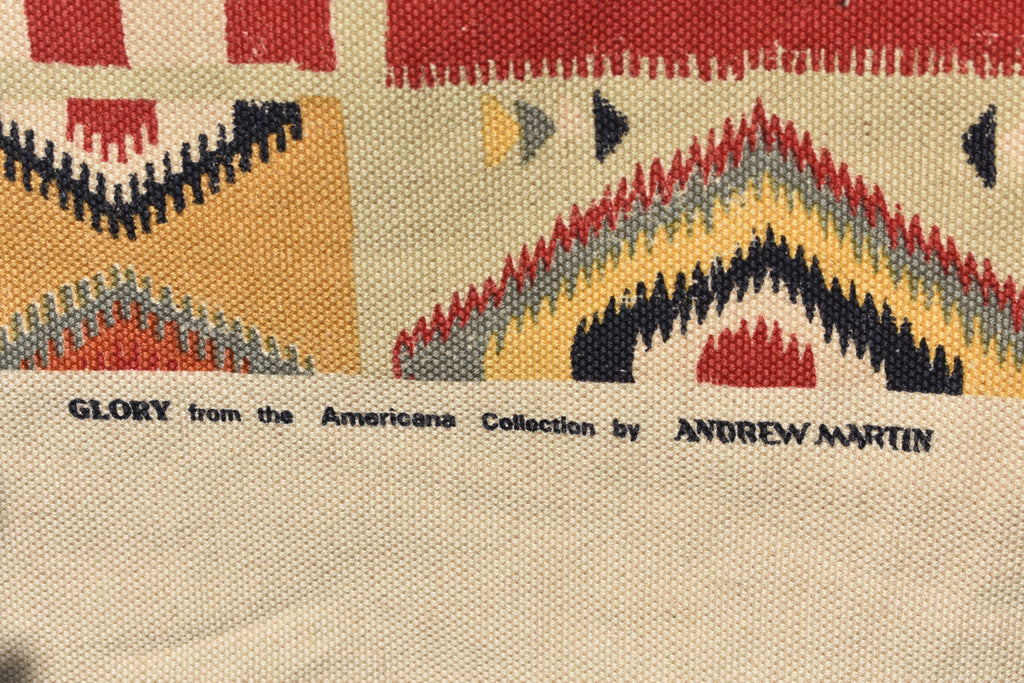 Andrew Martin “Glory” Americana Collection Throw, 44 × 60"