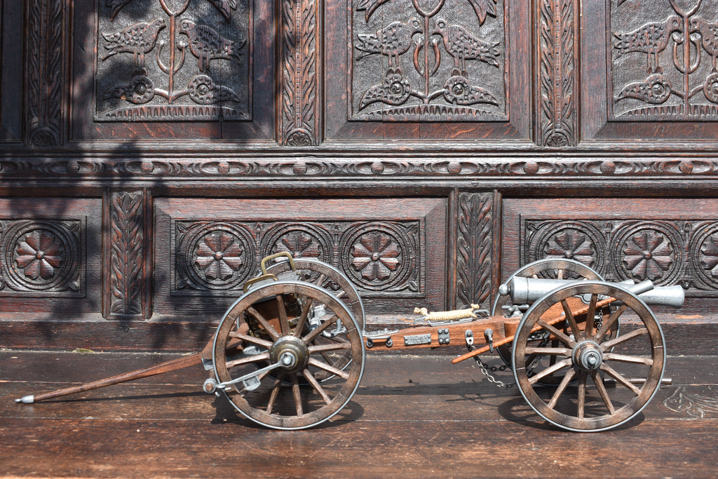 American Civil War Dahlgren Field Gun Model with Limber, 72cm