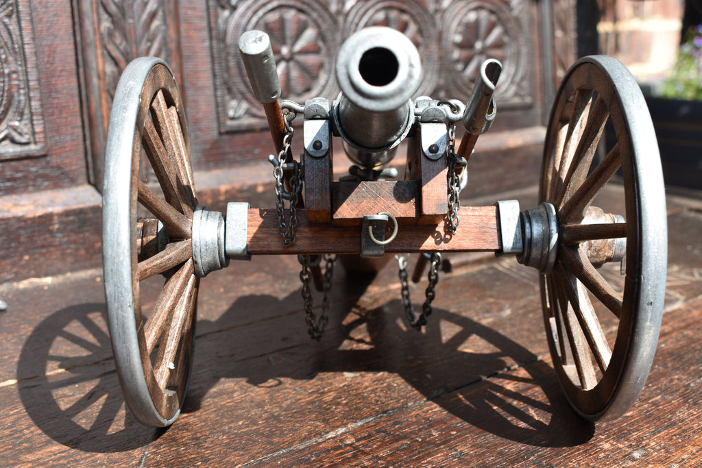 American Civil War Dahlgren Field Gun Model with Limber, 72cm