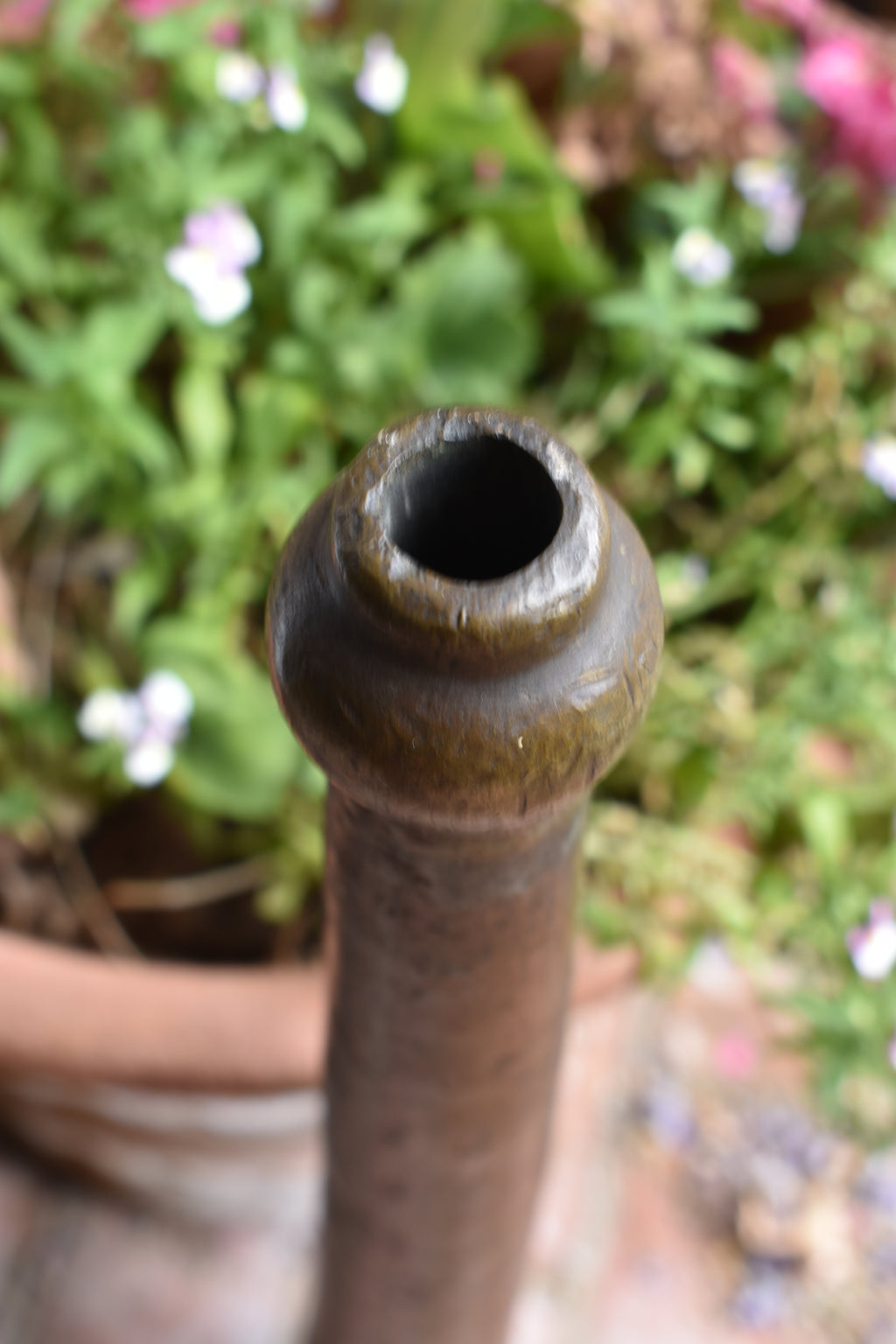 Substantial Antique American Bronze Fire Hose Nozzle
