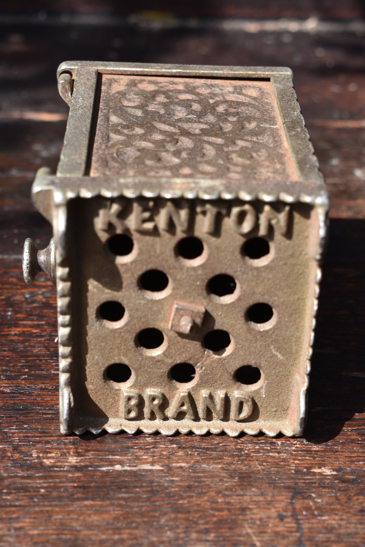 American Kenton cast-iron savings bank, early 20th century
