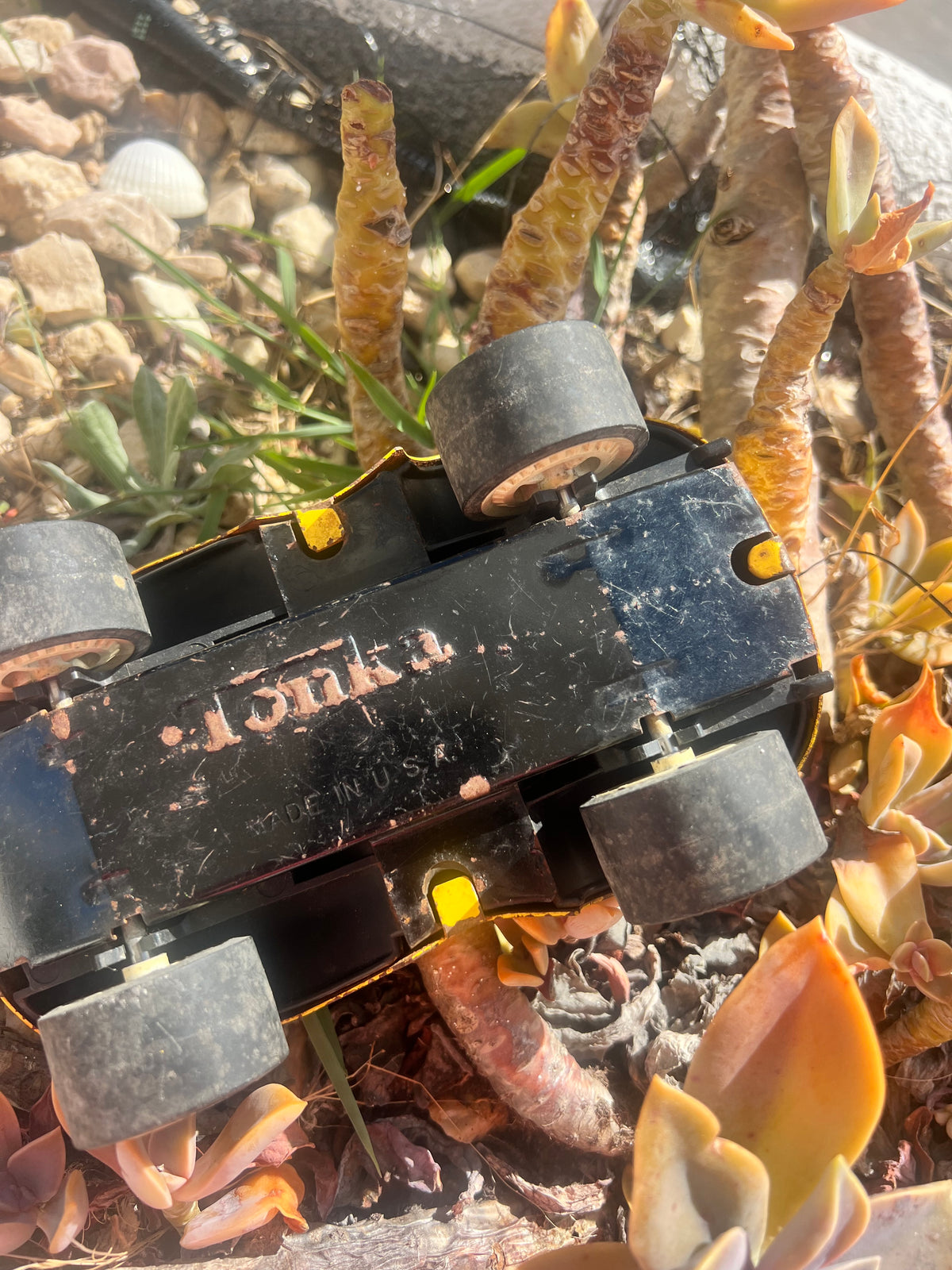 Vintage Tonka Fun Buggy WTO-760, Yellow Dune Buggy, Made in USA