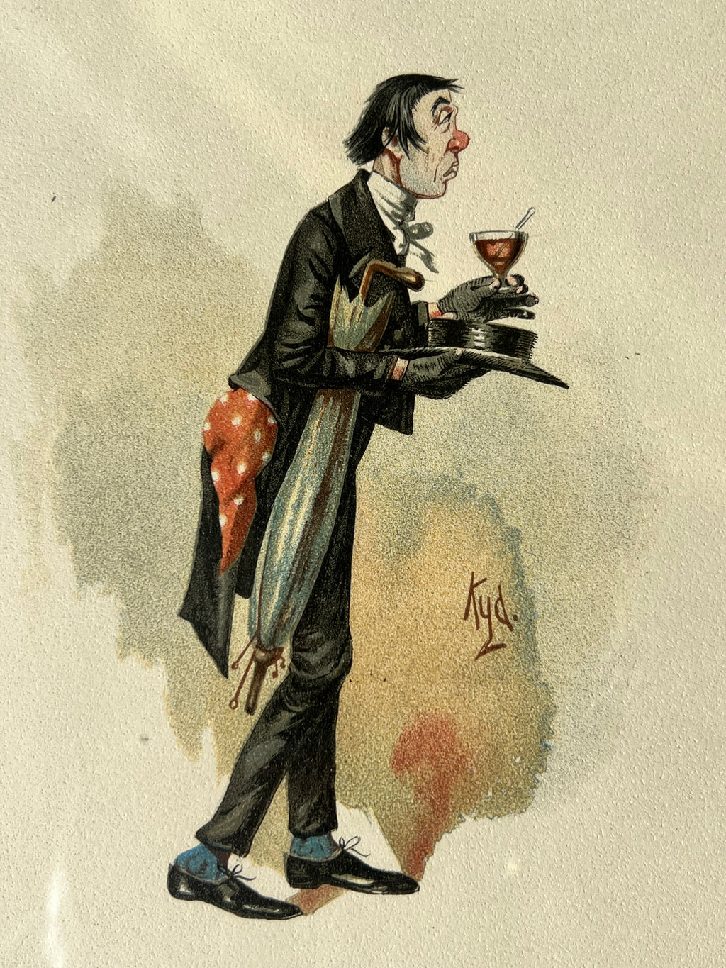 Kyd Dickens Character Illustrations – Collection of 24 Framed Prints