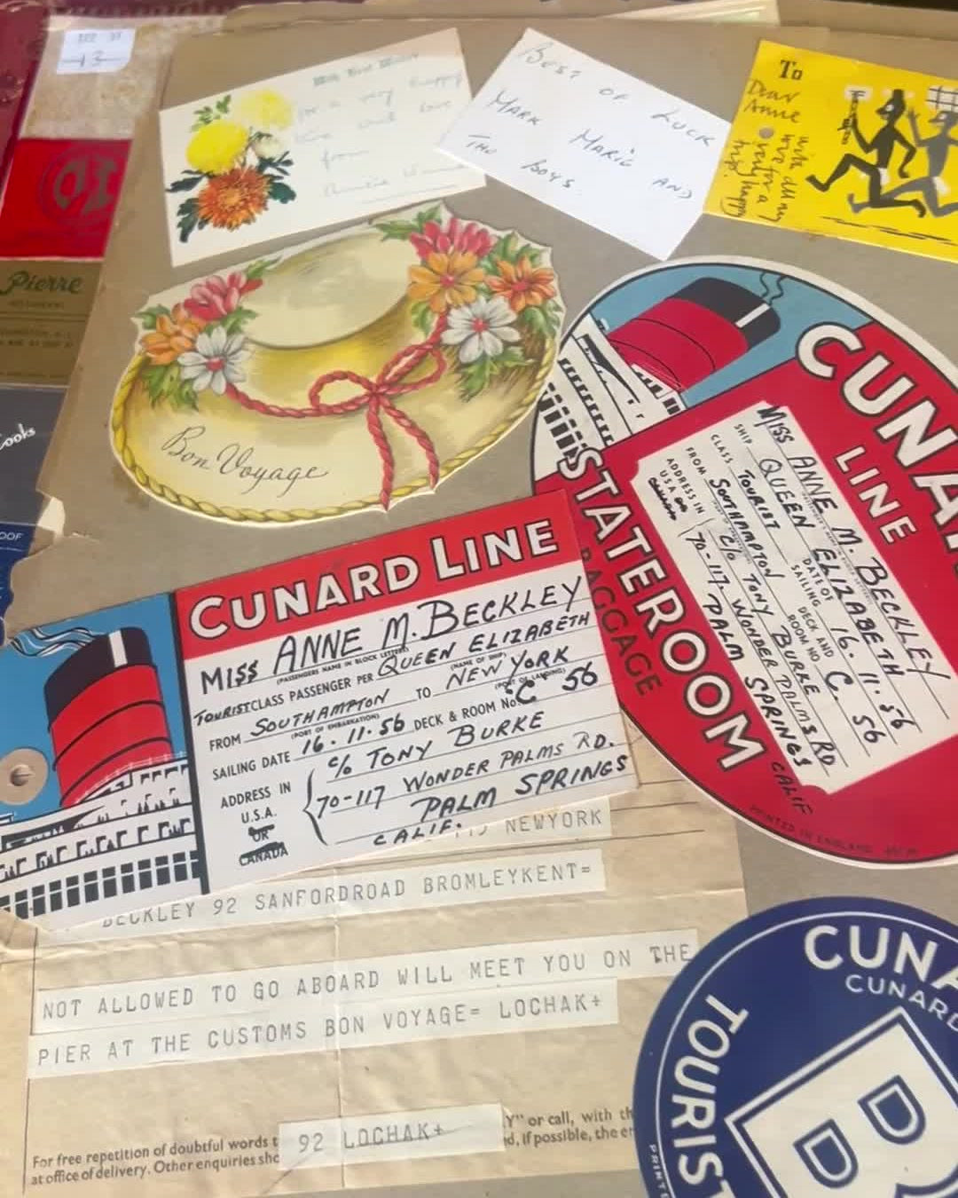 An American Adventure: The Personal Archive of Miss Anne Beckley, 1956–c.1958